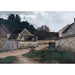 Reproduktion av målningen Rue de village à Marlotte - Alfred Sisley