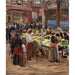Reproduktion av målningen Rue juive à Amsterdam - Max Liebermann