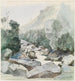 Ruisseau de montagne à Cachoeira do Marmello - Ferdinand Keller — vy av konstverket