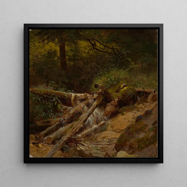 Gustav Osterroht - Waldbach.webp