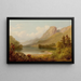 Le Bassin du vieil homme, Franconia Notch, New Hampshire - Russell Smith — inramlat konstverk på väggen