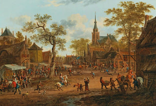 Rutger Verburgh - A village kermesse.webp