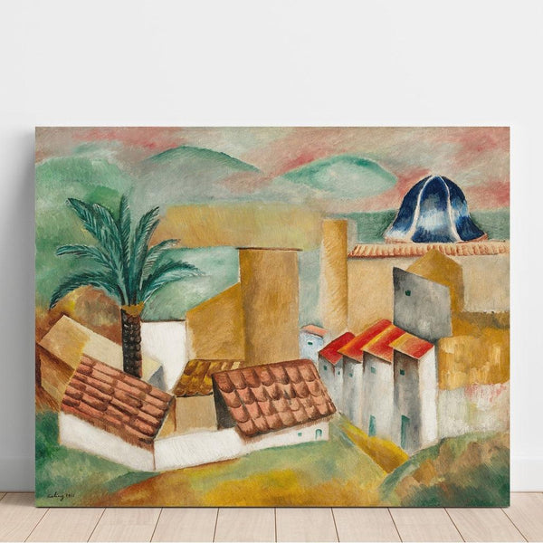 Reproduktion av målningen Sagunto - Moïse Kisling