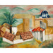 Reproduktion av målningen Sagunto - Moïse Kisling