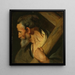 Saint André - Jacob Jordaens — inramlat konstverk på väggen