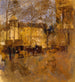 Reproduktion av målningen Saint-Germain-des-Prés nummer 3 - Frank Edwin Scott