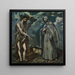 Saint Jean-Baptiste och Saint François d'Assise - Atelier d'El Greco — inramlat konstverk på väggen