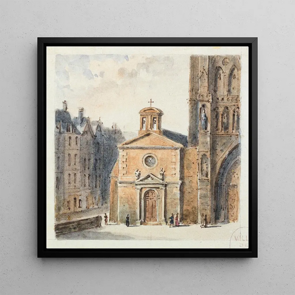 Saint Jean le Rond avant 1748 - Auguste-Sébastien Bénard