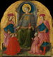 Saint Laurent på tronen med helgon och donatorer - Filippo Lippi — vy av konstverket