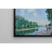 Reproduktion av målningen Saint-Mammès, June Sunshine - Alfred Sisley