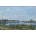 Reproduktion av målningen Saint-Mammès, Le Matin - Alfred Sisley