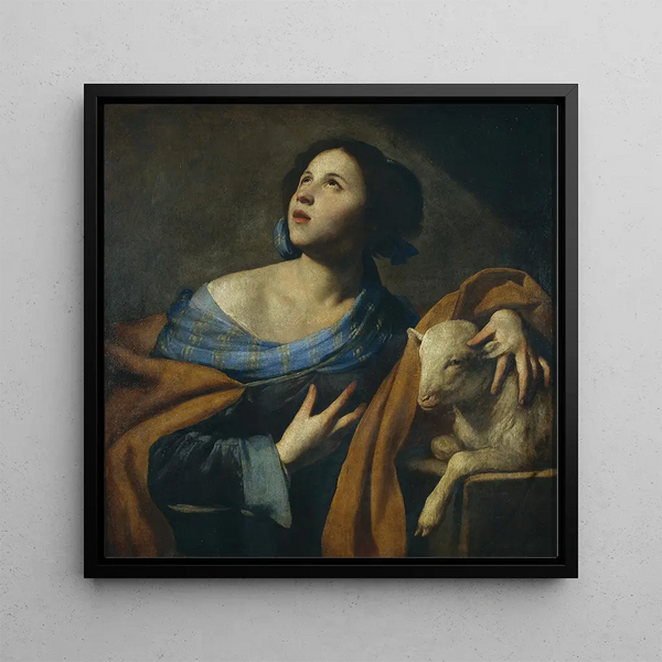 Sainte Agnès - Massimo Stanzione