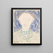 Milton Avery - Sally Michel — inramlat konstverk på väggen