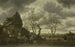 Vinterscen - Salomon Rombouts — vy av konstverket