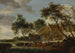 L'abreuvoir - Salomon van Ruysdael — vy av konstverket