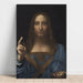 Reproduktion av målningen Salvator Mundi- Leonard de Vinci