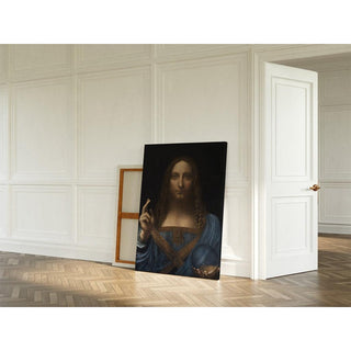 Salvator Mundi- Leonard de Vinci | Reproduction Tableau Décoration murale affiche copie