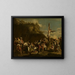 korsfästelsen av Polyklet - Salvator Rosa — inramlat konstverk på väggen