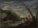 Landskap med badare - Salvator Rosa — vy av konstverket