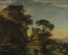Ruiner i ett bergigt landskap - Salvator Rosa — vy av konstverket