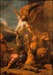 L'Ange som lämnar Tobies hus - Salvator Rosa — vy av konstverket