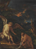 Tobias och ängeln - Salvator Rosa — vy av konstverket