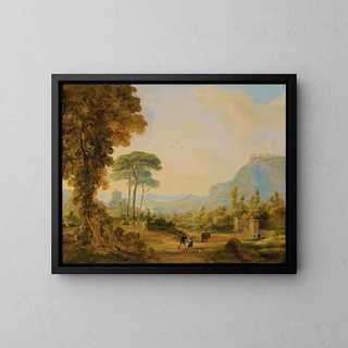 Salvatore Candido - View Of The Suburbs Of Pausilippo.webp