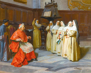 Le Chœur - Salvatore Frangiamore — vy av konstverket