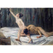 Reproduktion av målningen Samson och Dalila - Max Liebermann