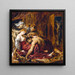 Samson och Dalila - Peter Paul Rubens — inramlat konstverk på väggen