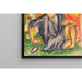 Reproduktion av målningen Samtal - Nils Dardel