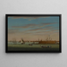 Vue de Charleston depuis le port - Samuel Barnard — inramlat konstverk på väggen