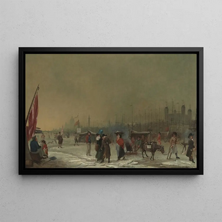Samuel Collings - Frost on the Thames.webp