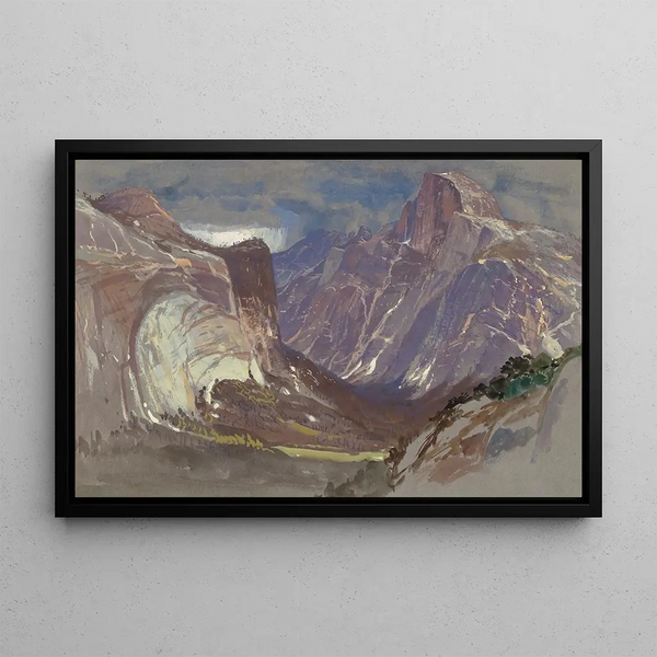 Samuel Colman - Half Dome and Royal Arches Yosemite from Glacier Point.webp