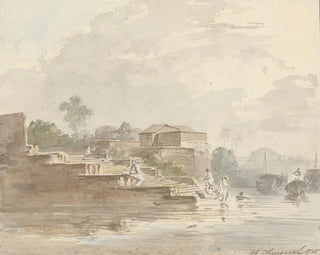 À Chinsurah - Samuel Davis — vy av konstverket