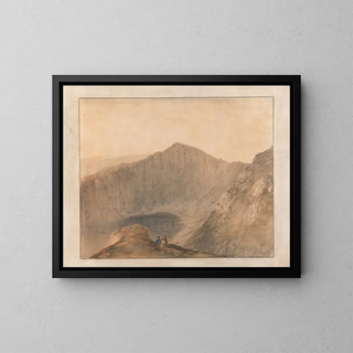 Cader Idris - Samuel Davis — inramlat konstverk på väggen