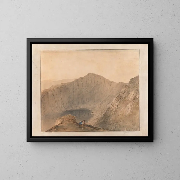 Cader Idris - Samuel Davis — inramlat konstverk på väggen
