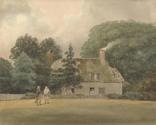 Cottage i Ayot St Lawrence-parken, Hertfordshire - Samuel Davis — vy av konstverket