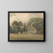 Cottage i Ayot St Lawrence-parken, Hertfordshire - Samuel Davis — inramlat konstverk på väggen