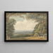 Vue lointaine du château de Windsor - Samuel Davis — inramlat konstverk på väggen