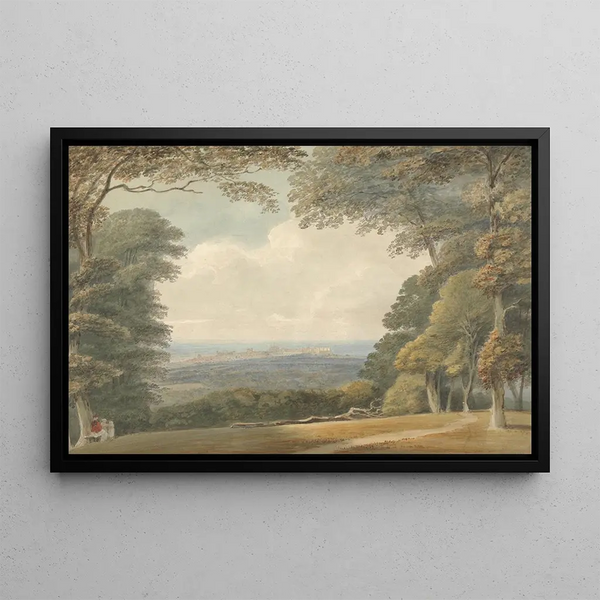 Samuel Davis - Distant View of Windsor Castle.webp