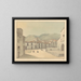 Funchal, Madeira, en plats med en kyrka - Samuel Davis — inramlat konstverk på väggen
