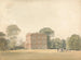Vue latérale de la maison Ayot, Hertfordshire - Samuel Davis — vy av konstverket