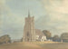 L'Église i parken i Knebworth - Samuel Davis — vy av konstverket