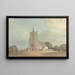 L'Église i parken i Knebworth - Samuel Davis — inramlat konstverk på väggen