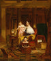 Le bocal à poissons rouges - Samuel Finley Breese Morse — vy av konstverket