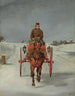 Le chariot postal en hiver - Samuel Henry Alken — vy av konstverket