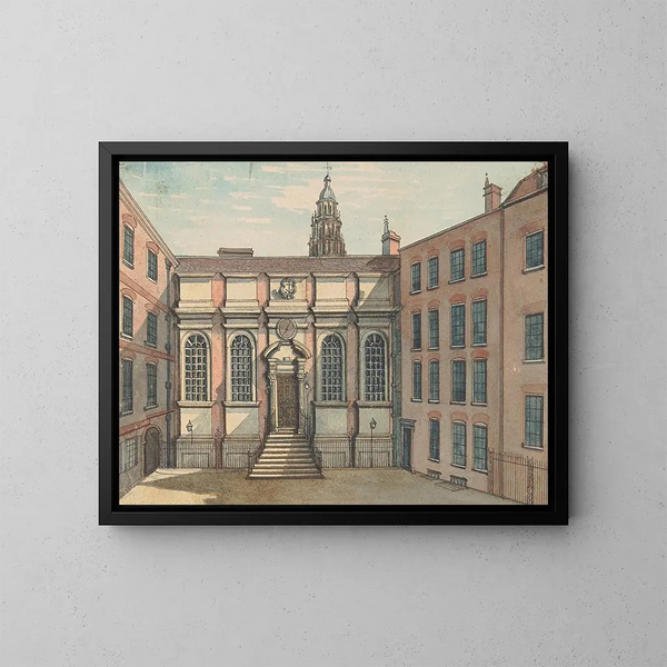 L'auberge de Clements - Samuel Ireland — inramlat konstverk på väggen