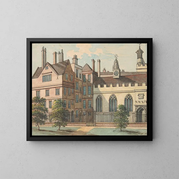 L'auberge de Clifford - Samuel Ireland — inramlat konstverk på väggen