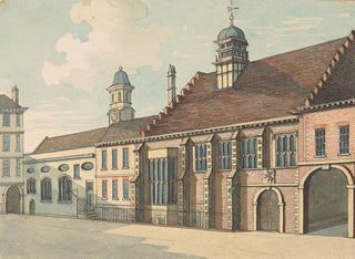 Gray's Inn - Samuel Ireland — vy av konstverket